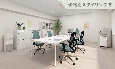 【15坪・5人用】予算約40万円で実現!おしゃれなナチュラルモダンオフィス