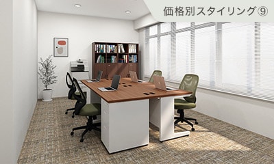 【12坪・4人用】予算約40万。おしゃれで整ったスマートモダンオフィス